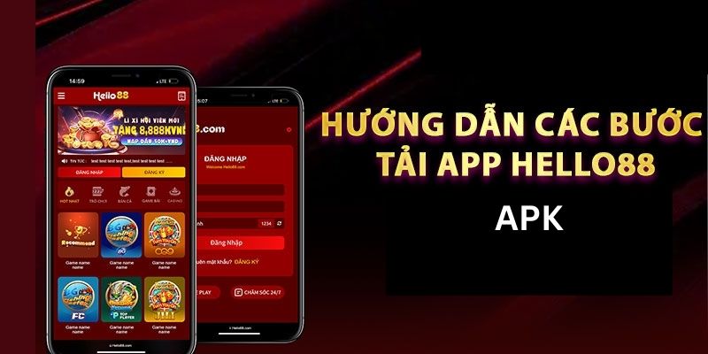 Các bước tải Hello88 bằng apk siêu đơn giản