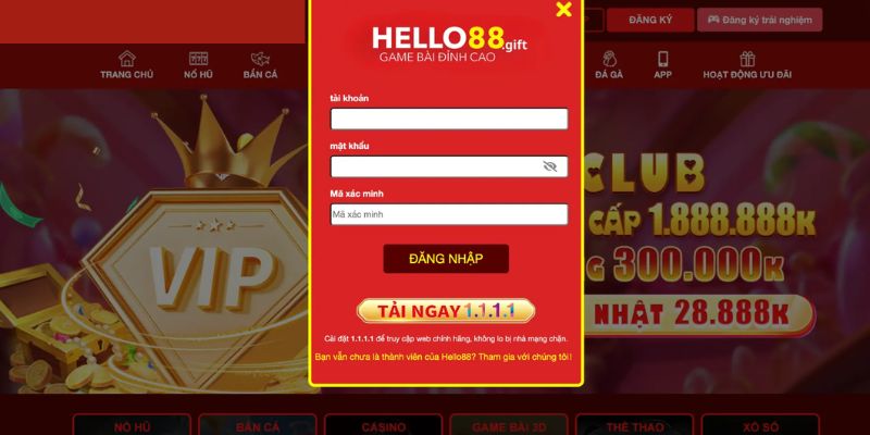 Những lợi ích khi Hello88 login